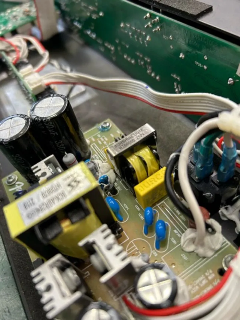 Reparo de placa eletrônica na RM